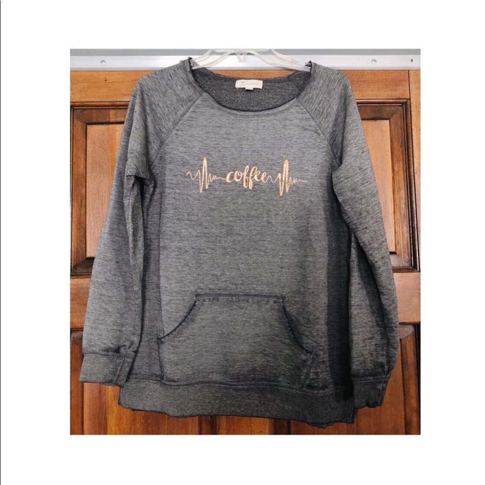 Coffee Heartbeat Sweatshirt